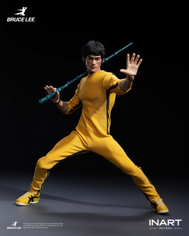(Action Figure) INART Action Bruce Lee (Yellow Jumpsuit) 1/12 Action Figure