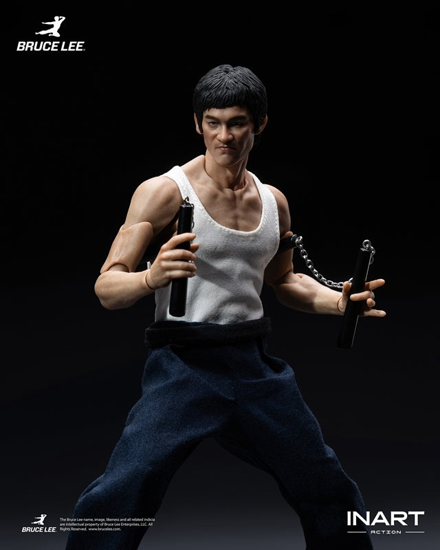 (Action Figure) INART Action Bruce Lee (Kung Fu Outfit) 1/12 Action Figure