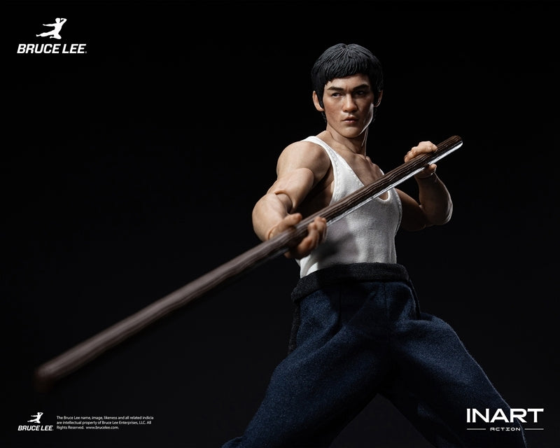 (Action Figure) INART Action Bruce Lee (Kung Fu Outfit) 1/12 Action Figure
