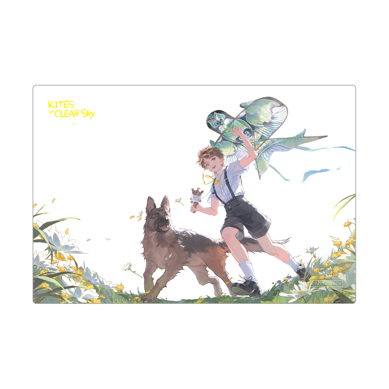 (Goods - Card) The Lost Tomb (Daomu Biji) 2026 Children's Day Kite in the Azure Series Acrylic Clear Card