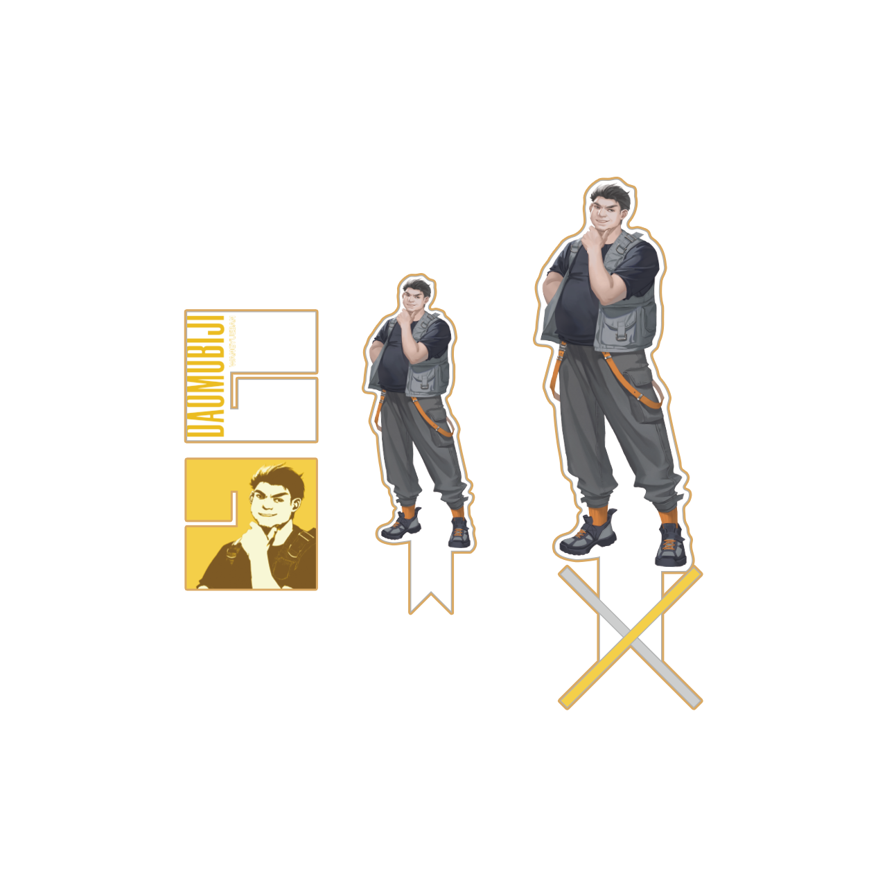 (Goods - Acrylic Stand) The Lost Tomb (Daomu Biji) 2026 Fes Set Out Again Series Acrylic Stand Wang Yueban