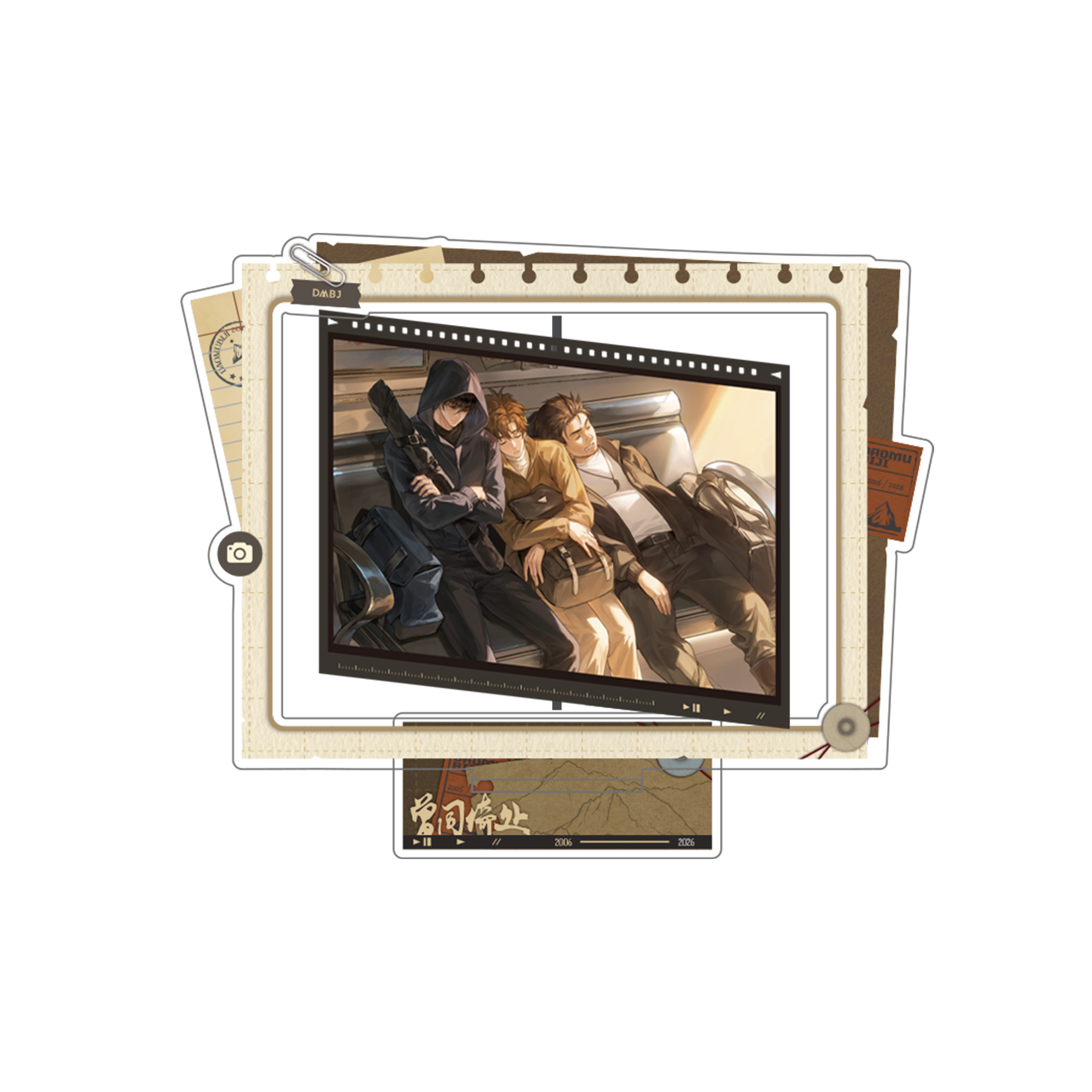 (Goods - Acrylic Stand) The Lost Tomb (Daomu Biji) 2026 Fes Resting Together Series Rotating Acrylic Stand