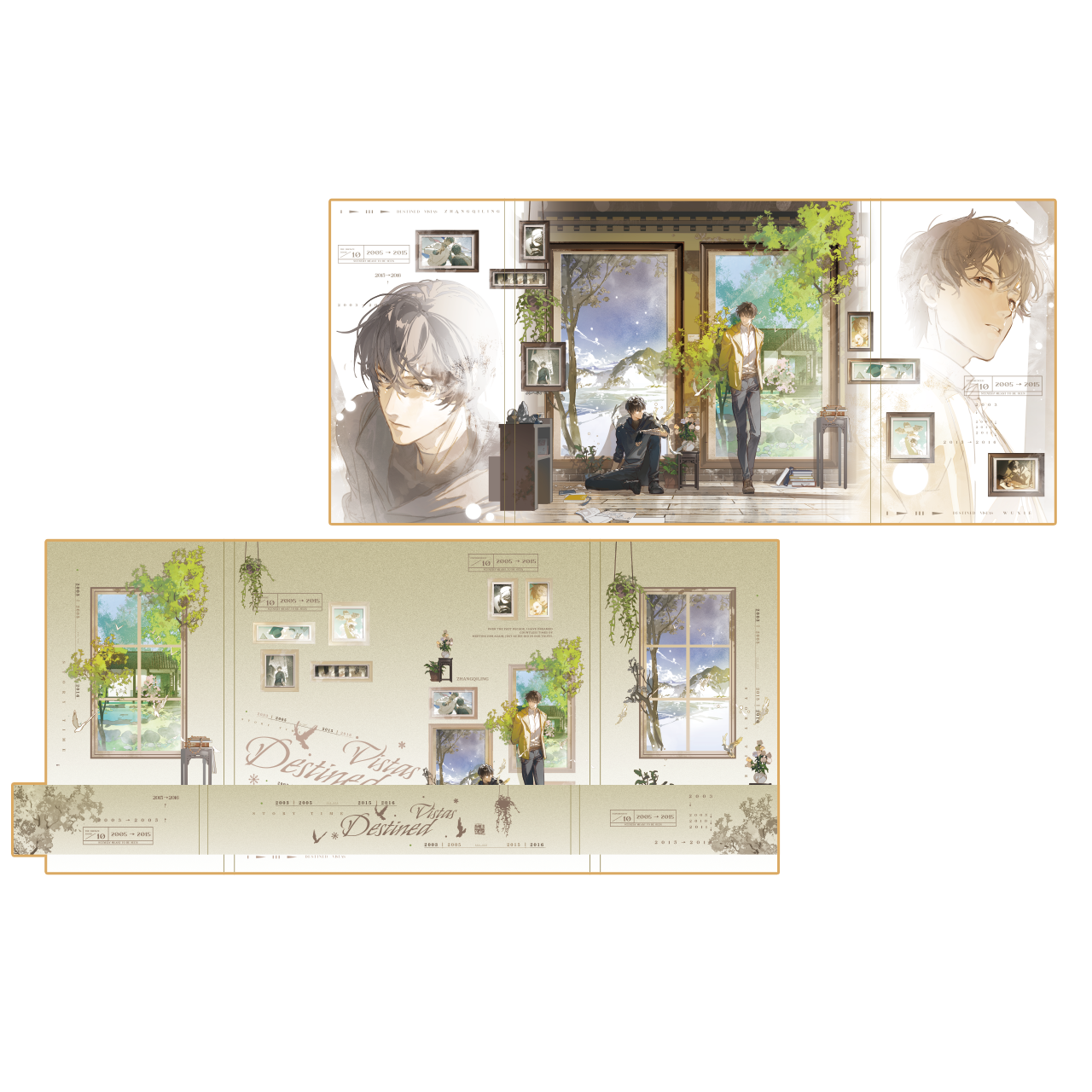 (Goods - Ornament) The Lost Tomb (Daomu Biji) 2026 Fes Views Worth Seeing Series Art Board