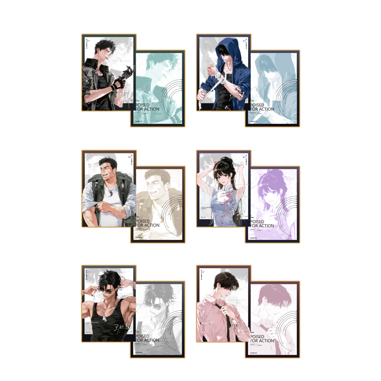 (1BOX=6)(Goods - Card) The Lost Tomb (Daomu Biji) 2026 Fes Ready For Action Series Trading Photo Card