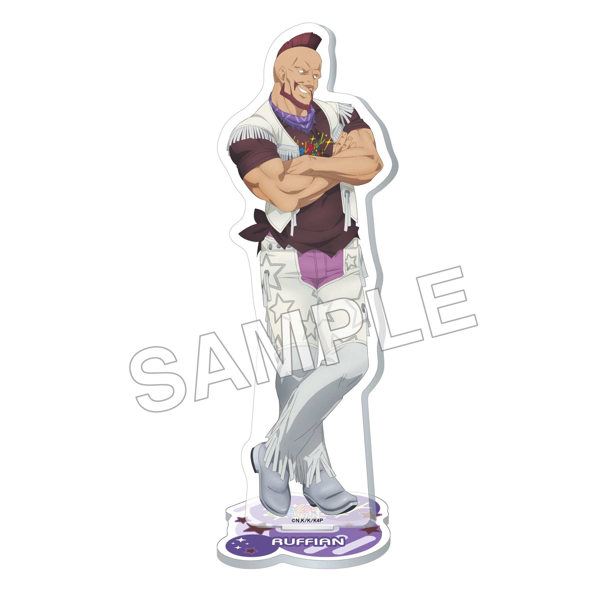 (Goods - Acrylic Stand) TV Anime KONOSUBA -God's Blessing on This Wonderful World! Acrylic Stand Figure Colorful Ver. - Ruffian
