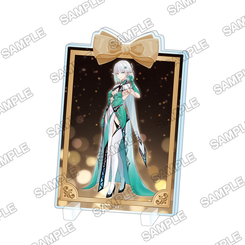 (Goods - Acrylic Stand) Kadokawa BOOKS 10th Anniversary Celebration Mini Acrylic Plate - Reborn as a Space Mercenary: I Woke Up Piloting the Strongest Starship! - Elma