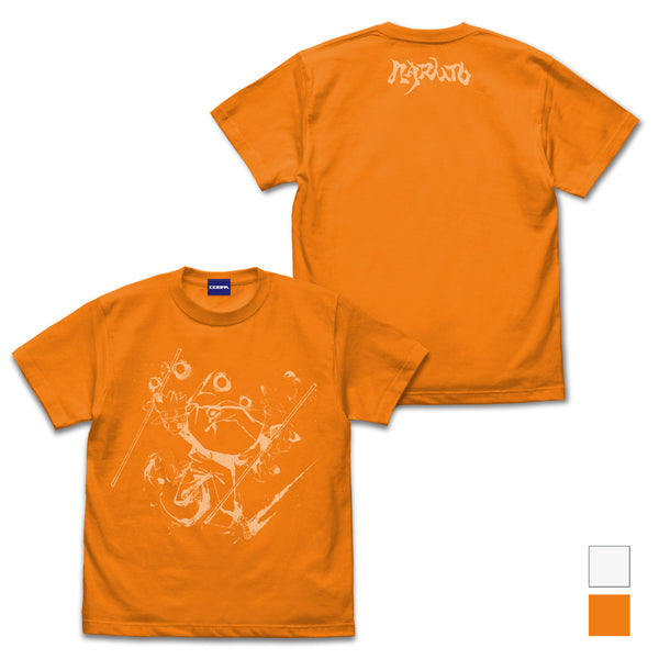 (Goods - Shirt) NARUTO Shippuden Naruto T-shirt Ink Painting Ver. - ORANGE