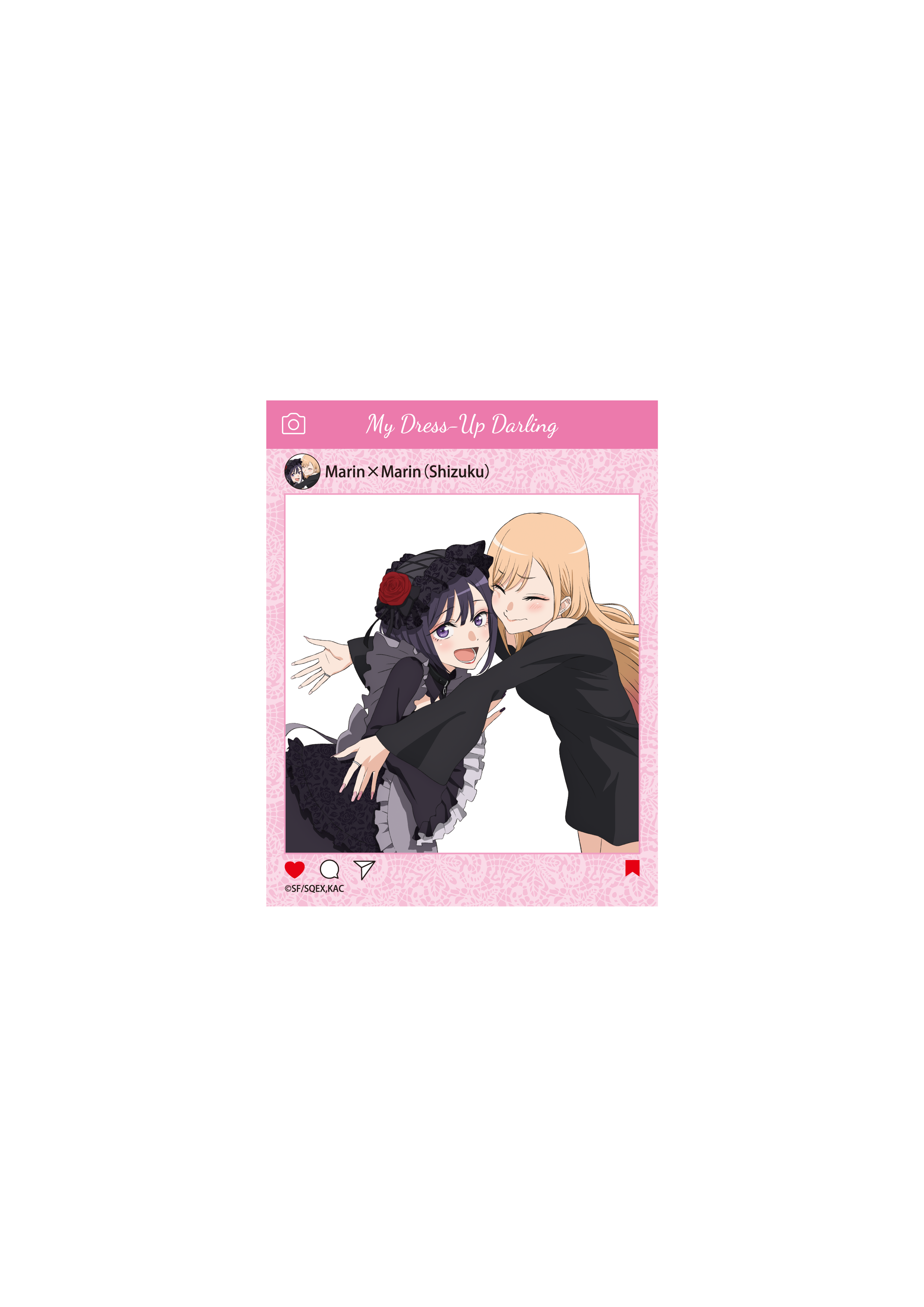 [※Blind](Goods - Card) TV Anime - My Dress-Up Darling Season 2 Social Media Style Clear Card Collection