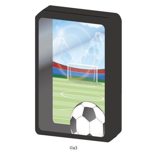 (Goods - Key Chain Cover) Character Frame 73 - Soccer Field