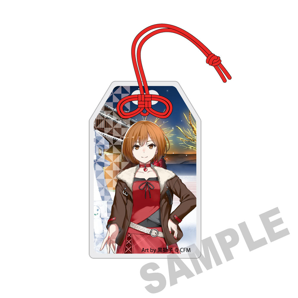 (Goods - Tag) Snow Miku x Hirohako Charm-shaped Acrylic Tag Hirosaki MEIKO - Art by Kurojishi