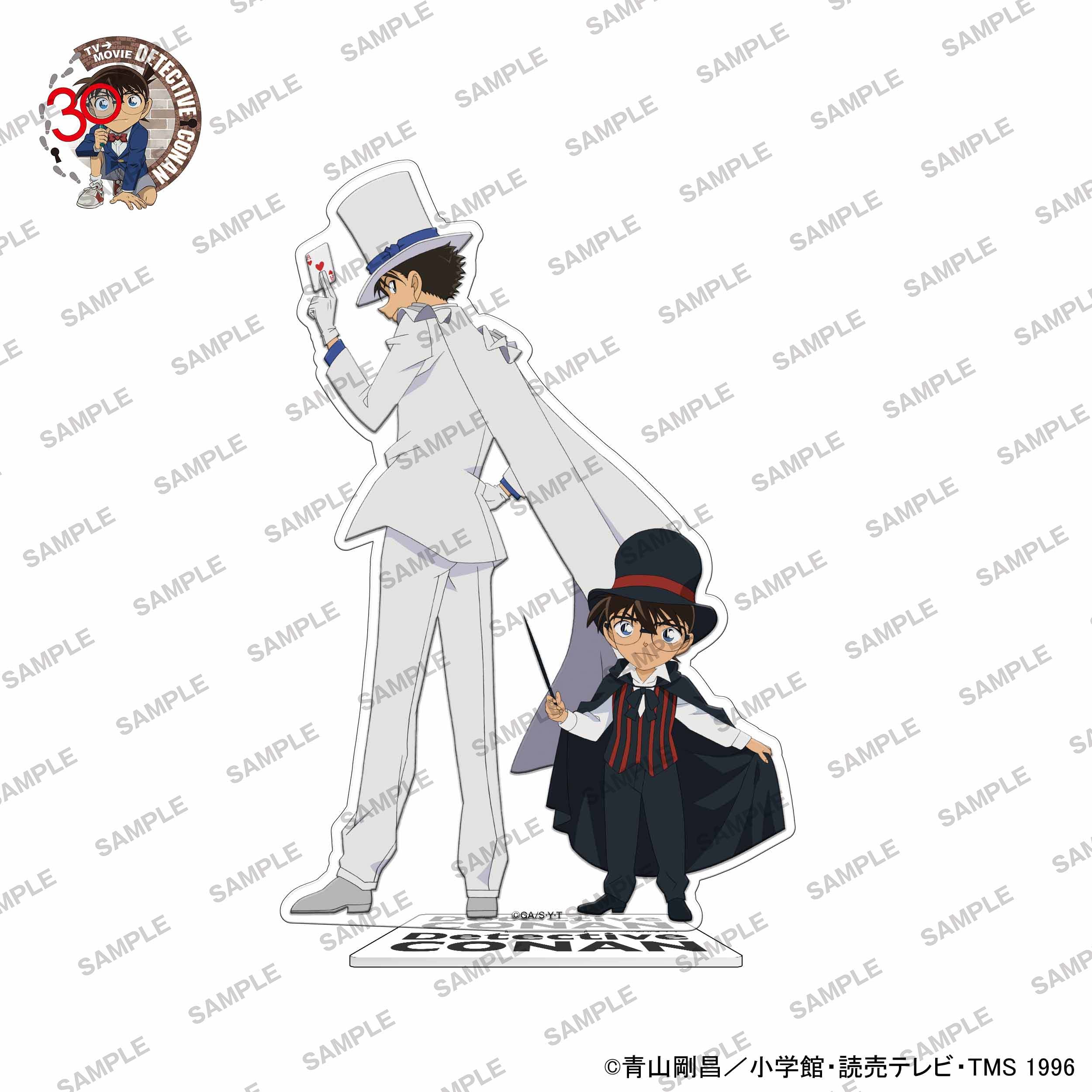 (Goods - Acrylic Stand) Detective Conan Acrylic Stand Figure Pair - Conan & Kid the Phantom Thief Ver.