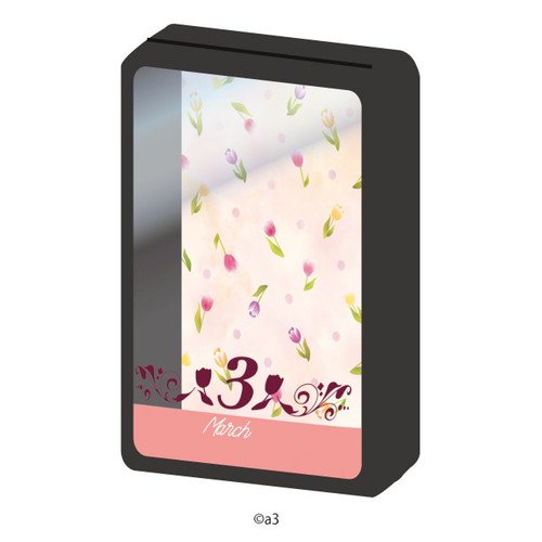 (Goods - Key Chain Cover) Character Frame 87 - March Birthday Flower