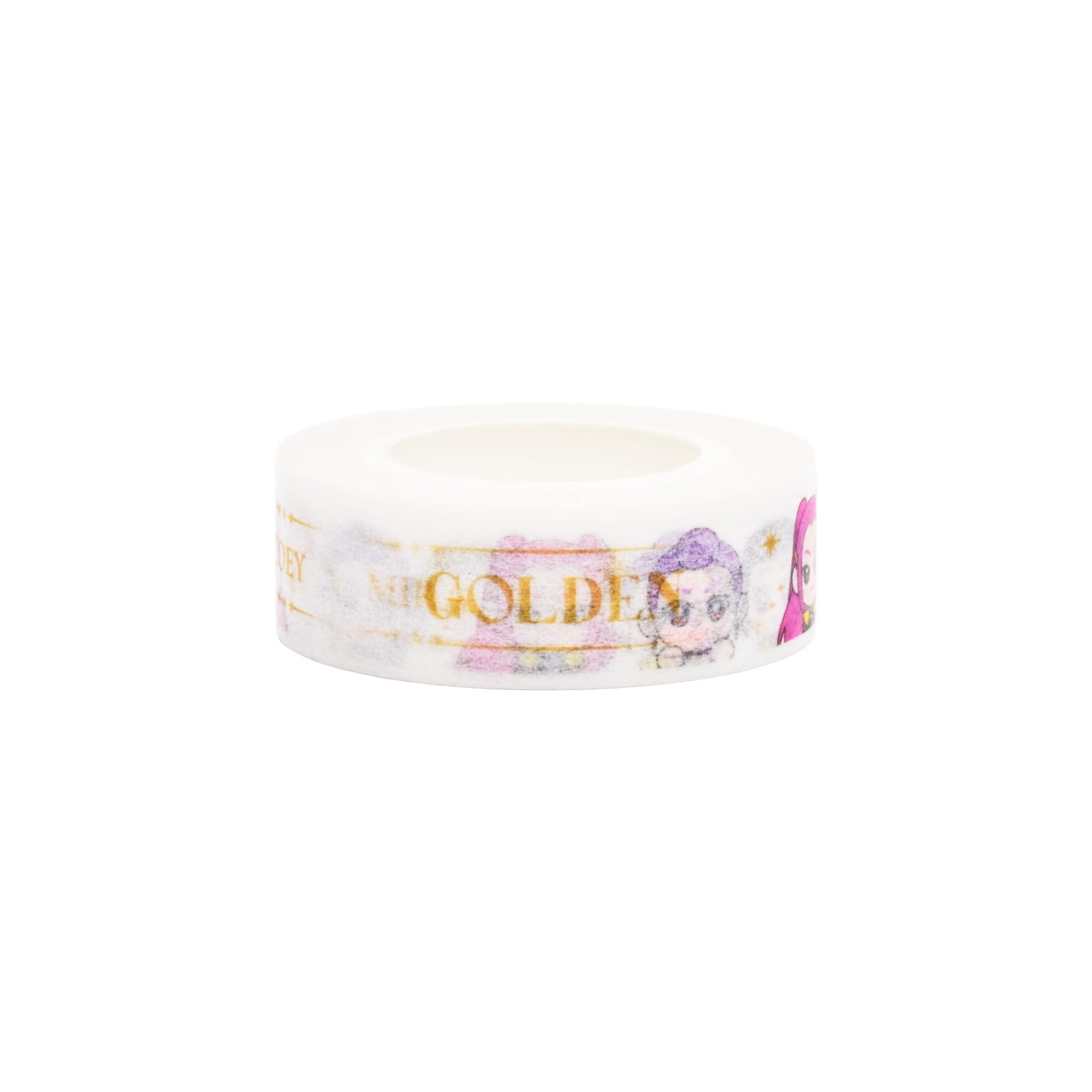 (Goods - Stationery) KPop Demon Hunters Deco Tape - Golden