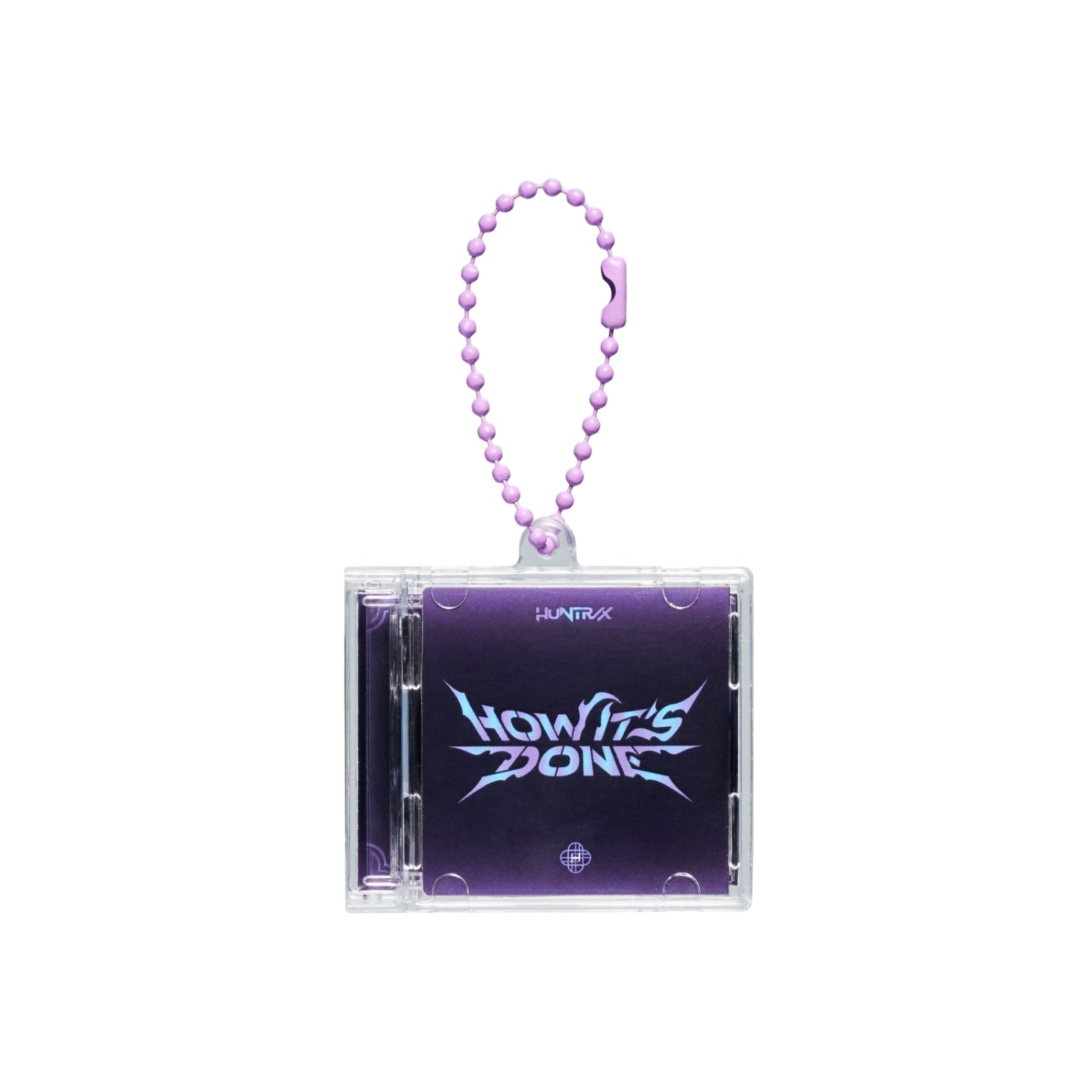 (Goods - Keychain) KPop Demon Hunters Mini CD Keychain - How It's Done