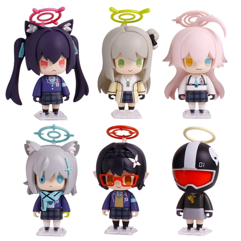 (1BOX=6)(Trading Figure) Blue Archive FigRiq Blue Archive Series vol.1