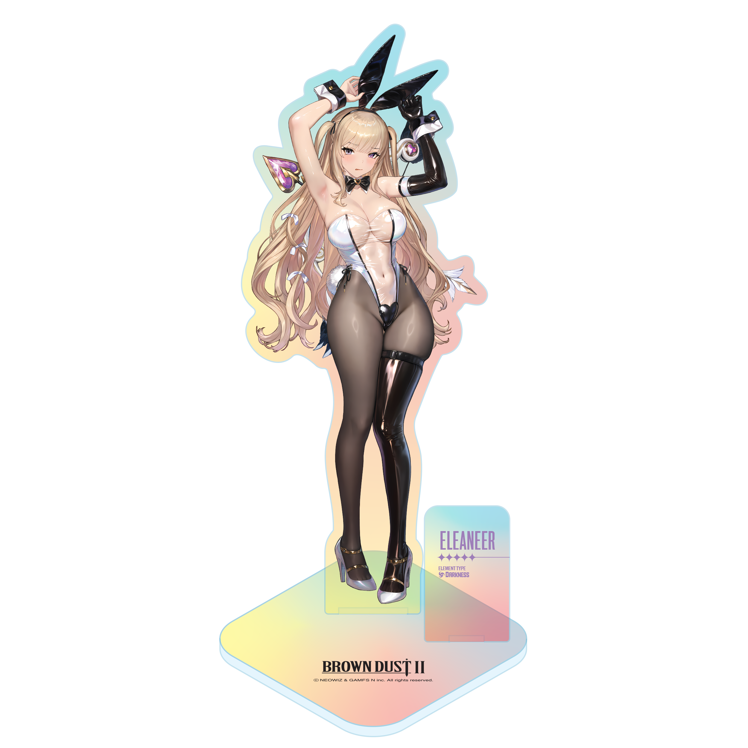 (Goods - Acrylic Stand) BROWNDUST2 Acrylic Stand Eleaneer: Shadow Bunny