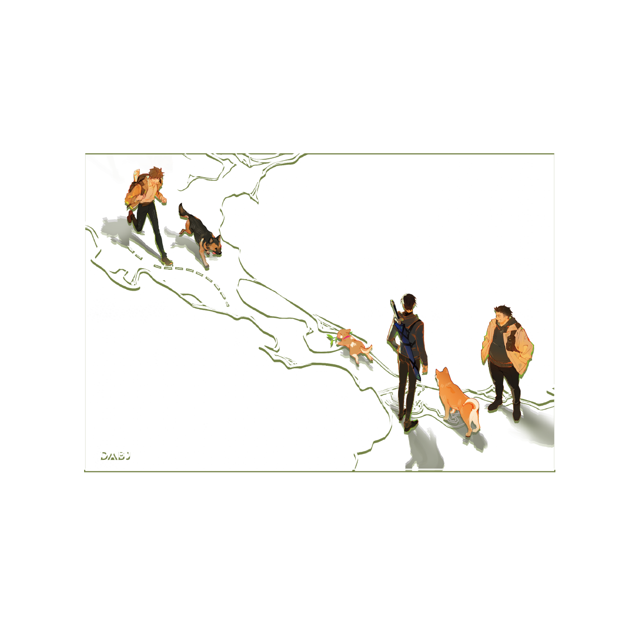 (Goods - Card) The Lost Tomb (Daomu Biji) Wu Xie Birthday Series 2026 Jin Yu Acrylic Clear Card