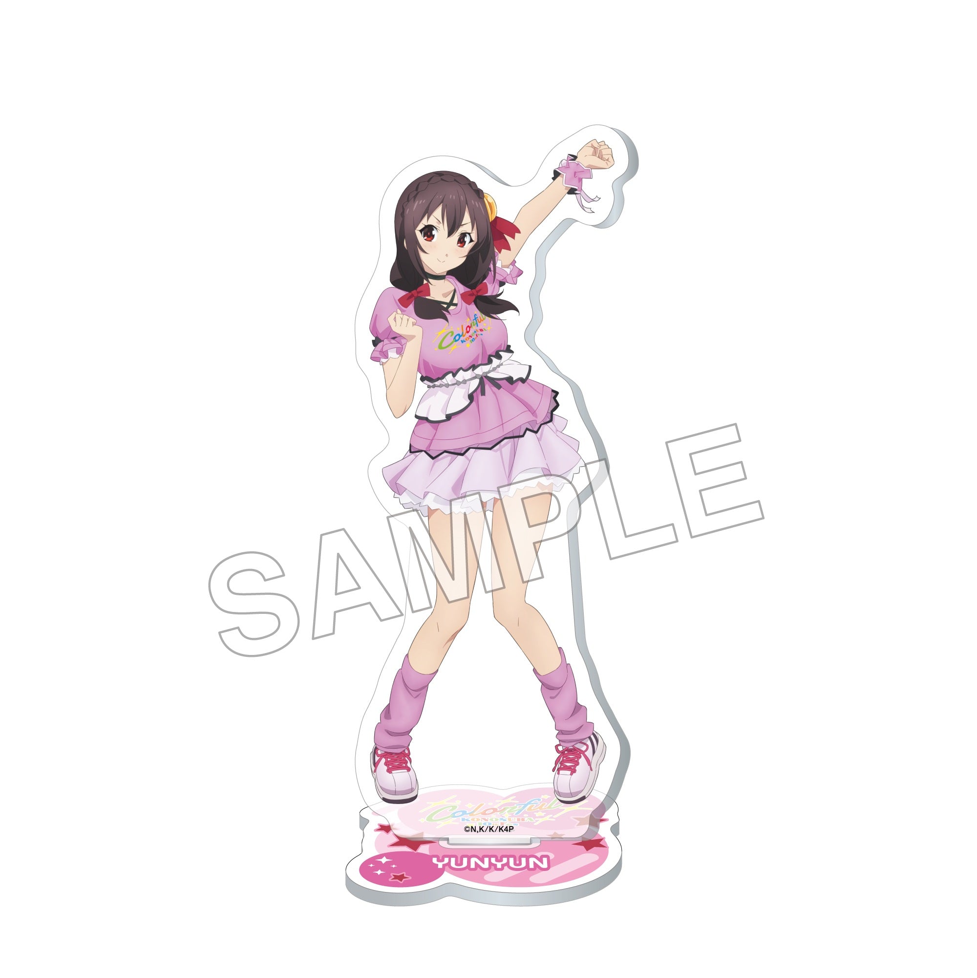 (Goods - Acrylic Stand) TV Anime KONOSUBA -God's Blessing on This Wonderful World! Acrylic Stand Figure Colorful Ver. - Yunyun