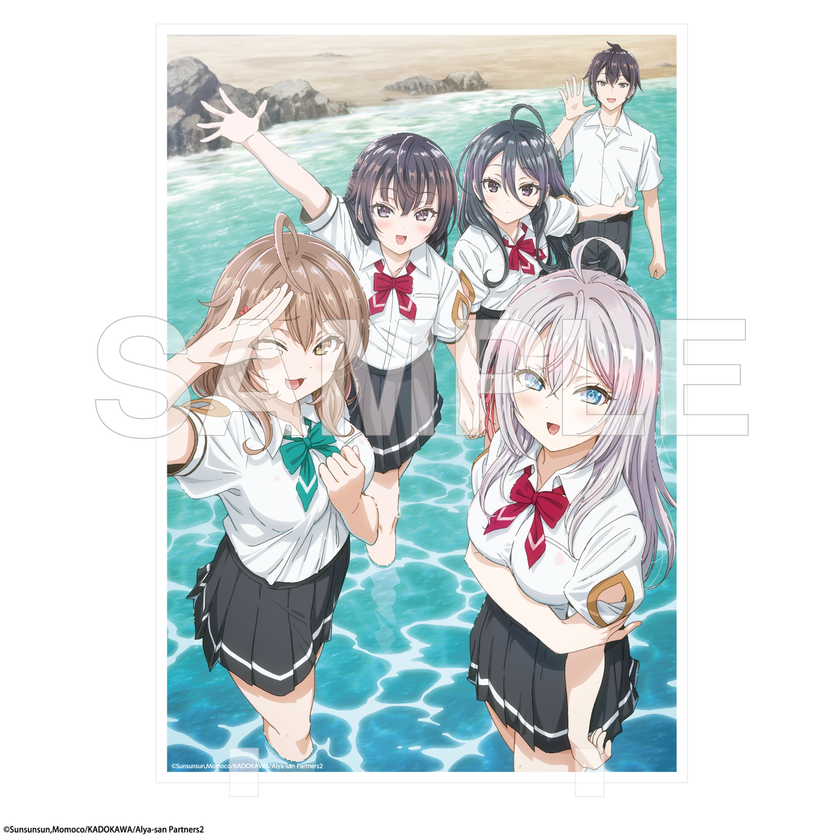 (Goods - Ornament) Alya Sometimes Hides Her Feelings in Russian Acrylic Illustration Panel - Season 2 Main Visual