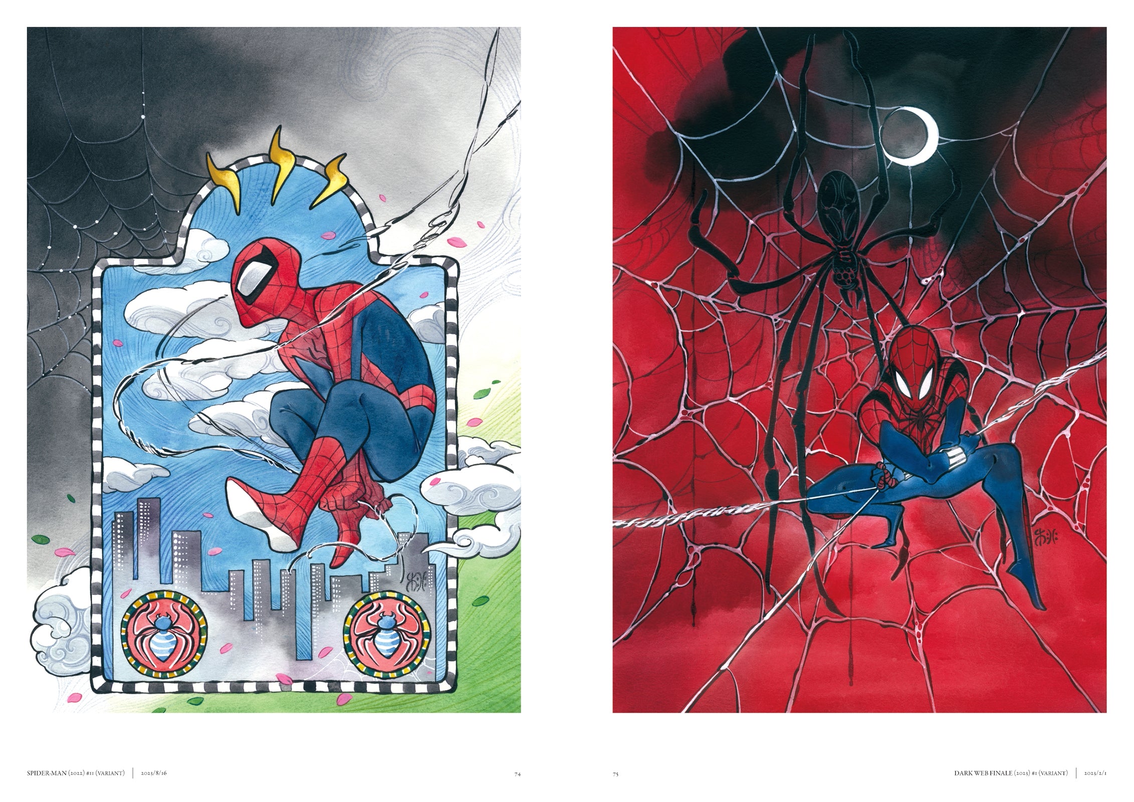 (Book - Art Book) Peach Momoko MARVEL Cover Art Collection