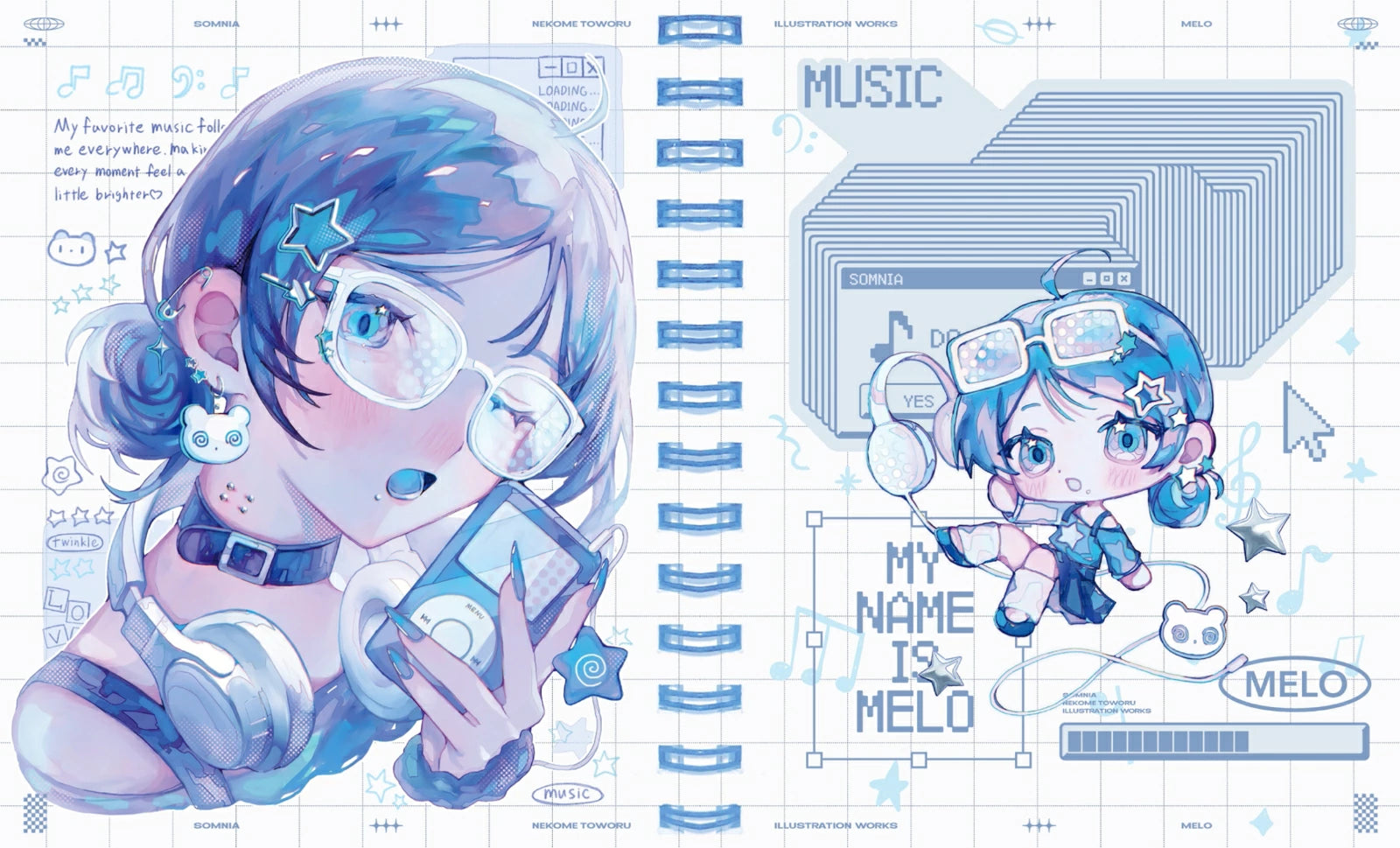 (Book - Art Book) Nekome Toworu Art Works SOMNIA