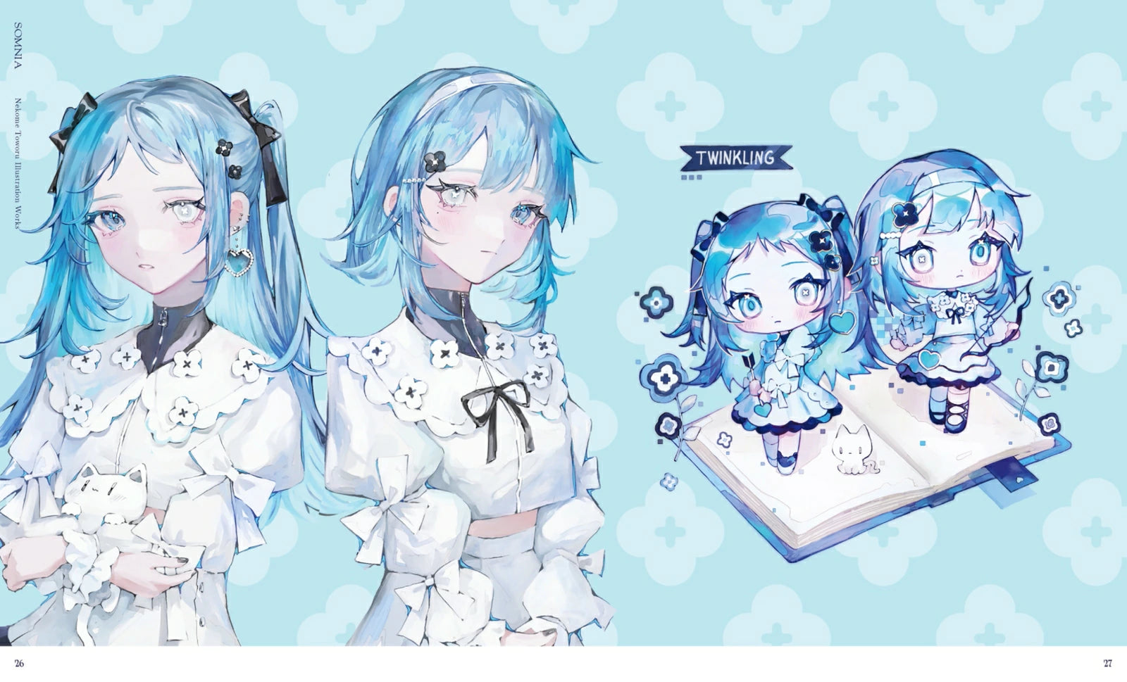 (Book - Art Book) Nekome Toworu Art Works SOMNIA