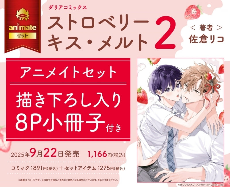 (Book - Comic) Strawberry Kiss Melt Vol.2