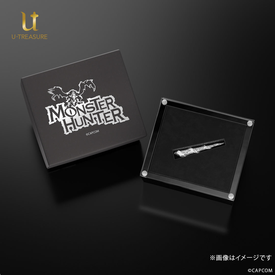 (Goods - Ornament) Monster Hunter Kirin Azure Horn Objet - Sterling Silver