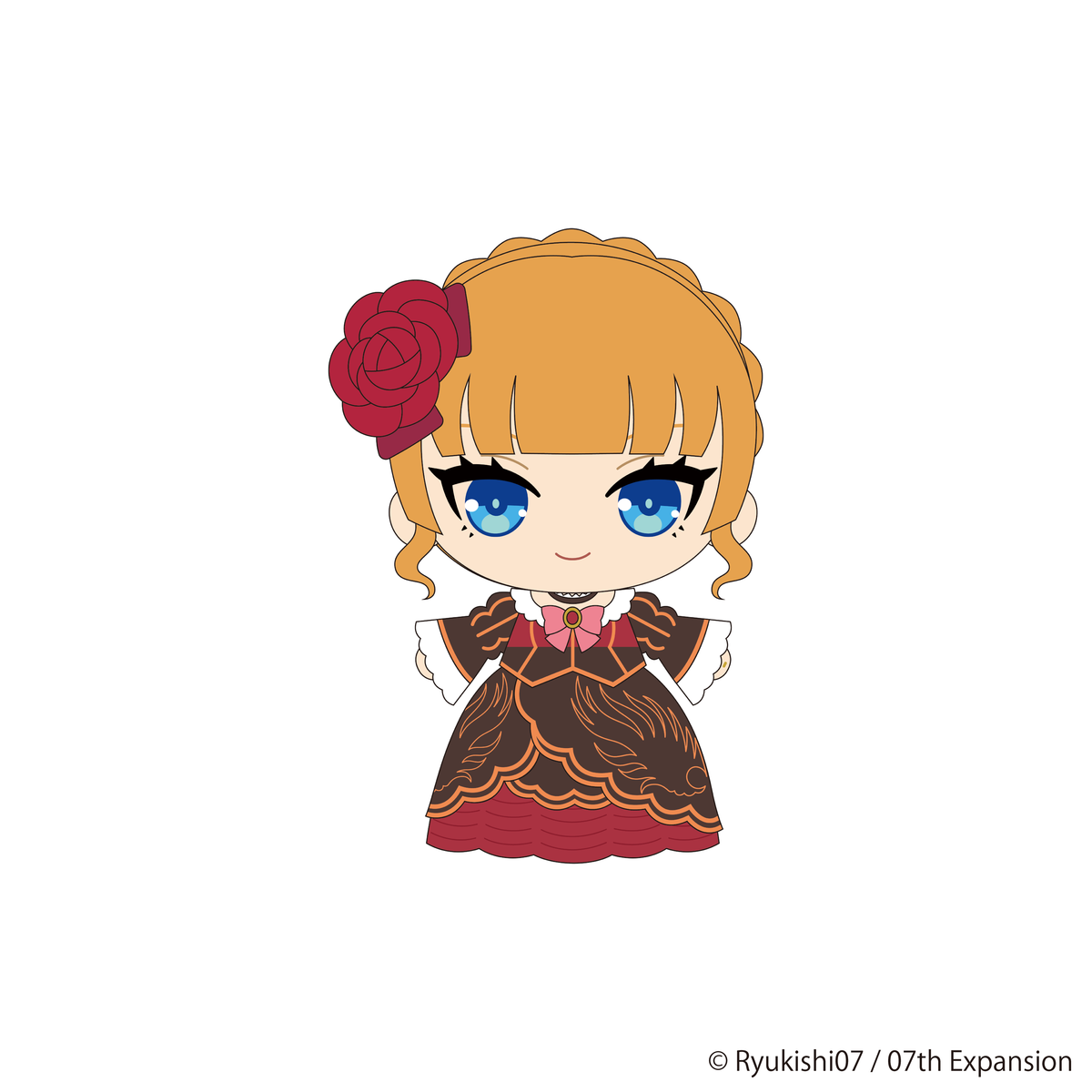 (Goods - Plush) Umineko When They Cry Plush 01 - Beatrice (Chibi Character Art)