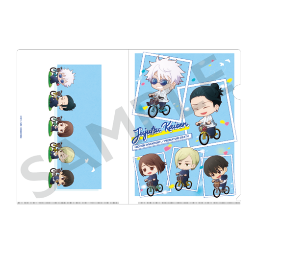 (Goods - Clear File) Jujutsu Kaisen A4-sized Clear File Cycling ver.