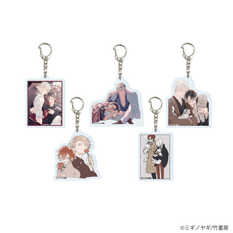 (1BOX=5)(Goods - Key Chain) Migino Yagi Acrylic Key Chain 01 (Official Art)