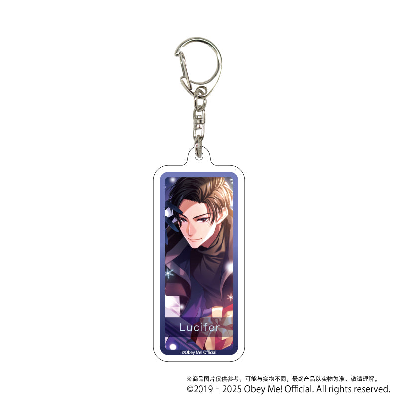 (1BOX=7)(Goods - Key Chain) Acrylic Key Chain Obey Me! 04 (7 Types Total)