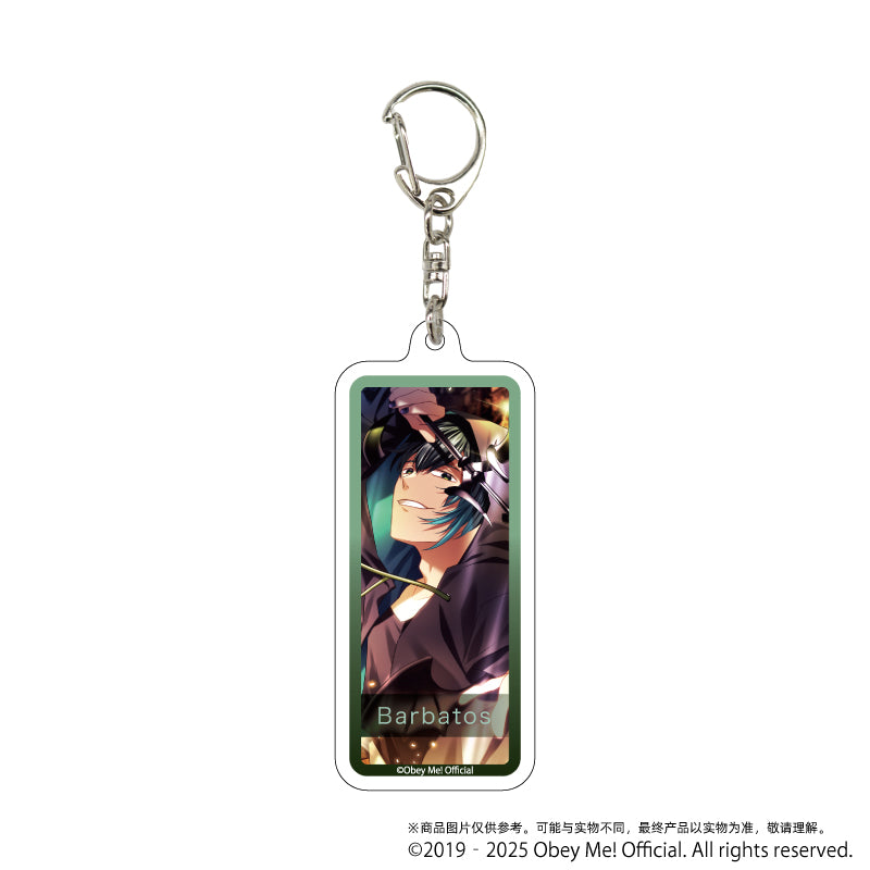 (1BOX=5)(Goods - Key Chain) Acrylic Key Chain Obey Me! 05 (5 Types Total)