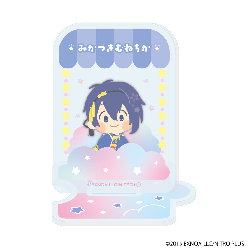(Goods - Acrylic Stand) Wanpaku! Touken Ranbu Connectable Acrylic Stand 11 - Mikazuki Munechika