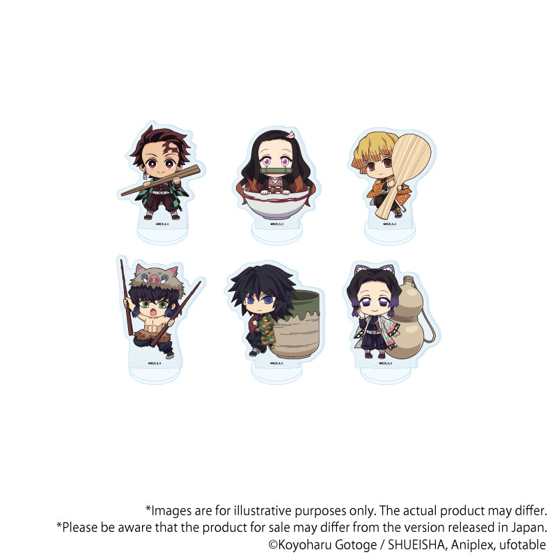 (1BOX=6)(Goods - Acrylic Stand) Demon Slayer: Kimetsu no Yaiba Acrylic Petit Stand 01 (Photo Chara)