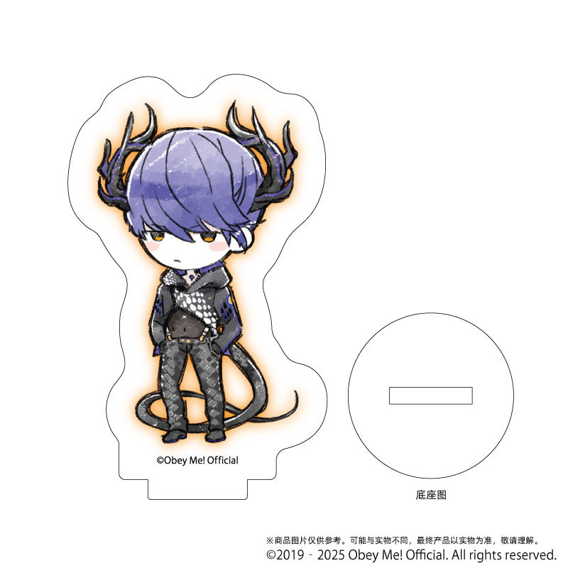 (1BOX=7)(Goods - Stand Pop) Acrylic Mini Stand Obey Me! 01 / Complete BOX (7 Types Total)(GraffArt)