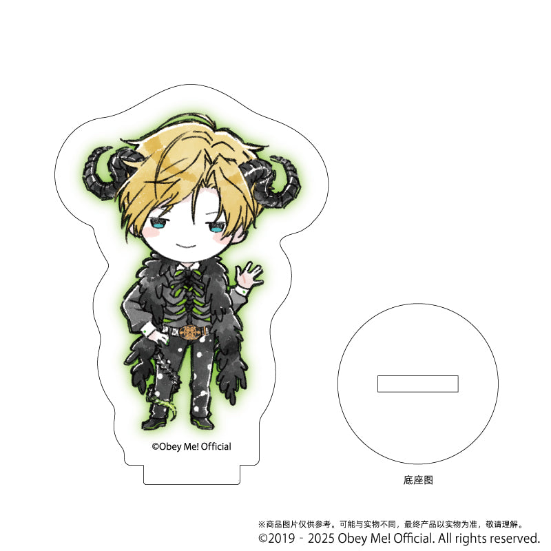 (1BOX=7)(Goods - Stand Pop) Acrylic Mini Stand Obey Me! 01 / Complete BOX (7 Types Total)(GraffArt)