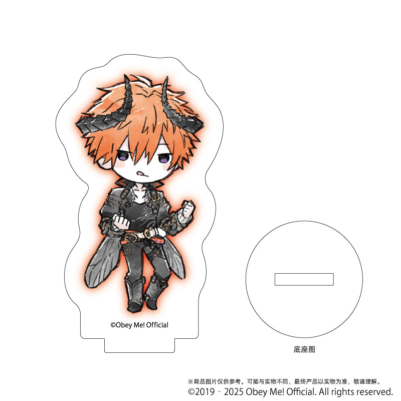 (1BOX=7)(Goods - Stand Pop) Acrylic Mini Stand Obey Me! 01 / Complete BOX (7 Types Total)(GraffArt)