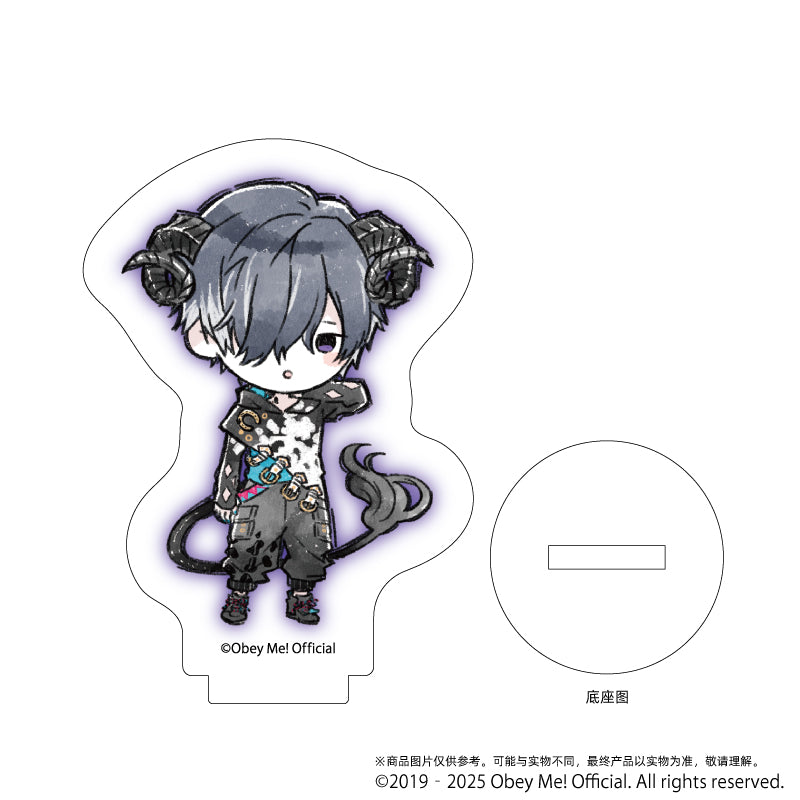 (1BOX=7)(Goods - Stand Pop) Acrylic Mini Stand Obey Me! 01 / Complete BOX (7 Types Total)(GraffArt)