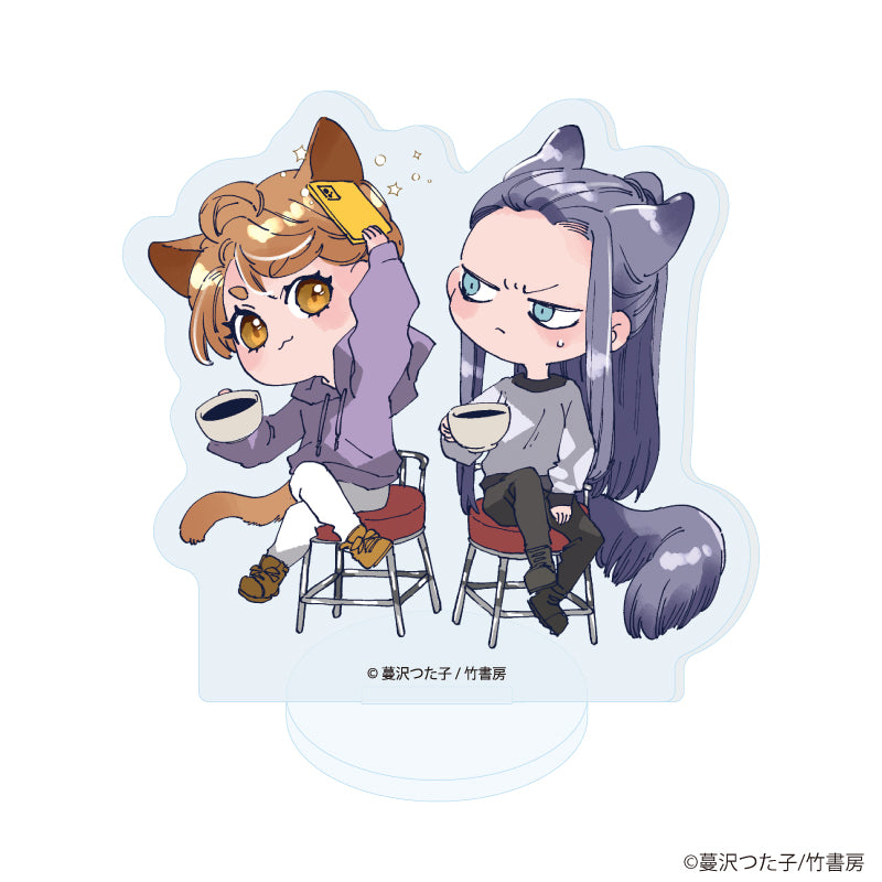 (1BOX=7)(Goods - Stand Pop) Tsutako Tsurusawa Acrylic Petit Stand 02 (Official Art)