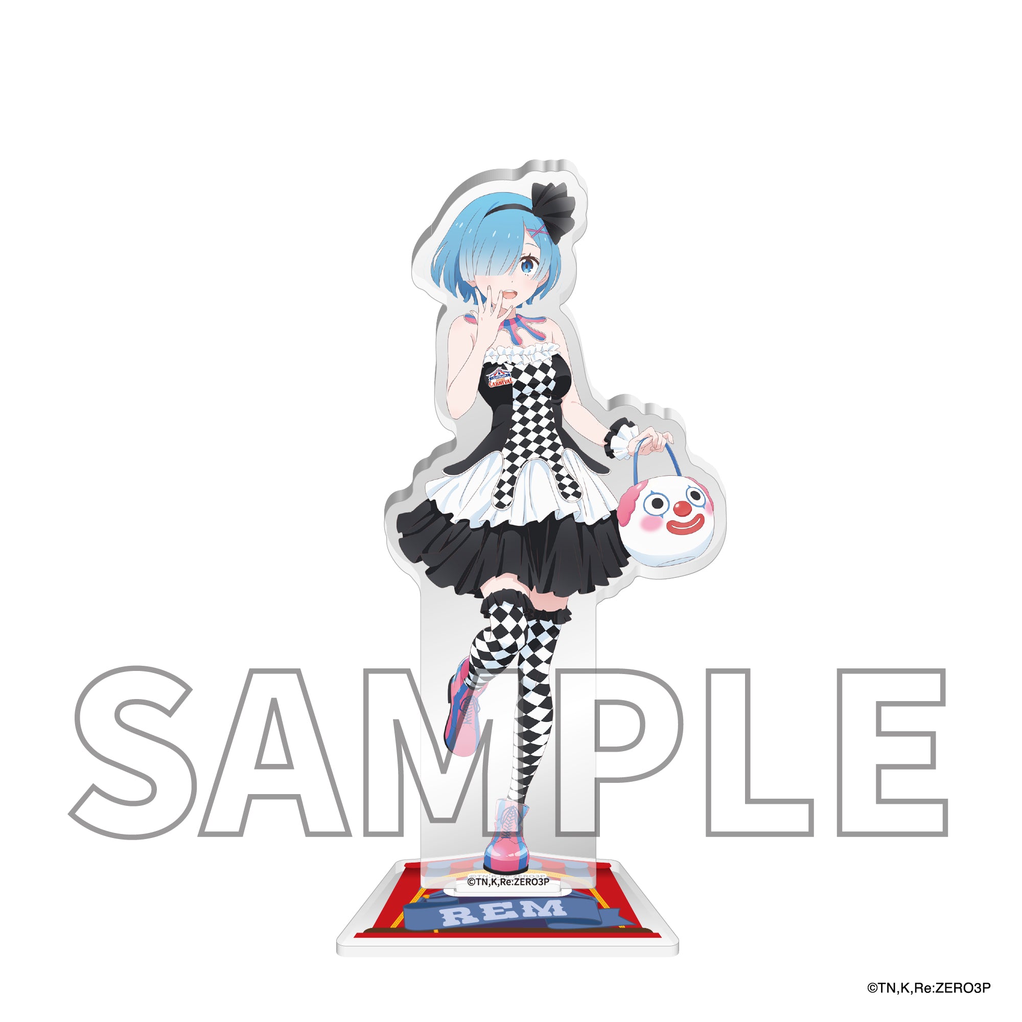 (Goods - Acrylic Stand) Re:Zero − Starting Life in Another World Acrylic Stand Figure CARNIVAL ver. - Rem
