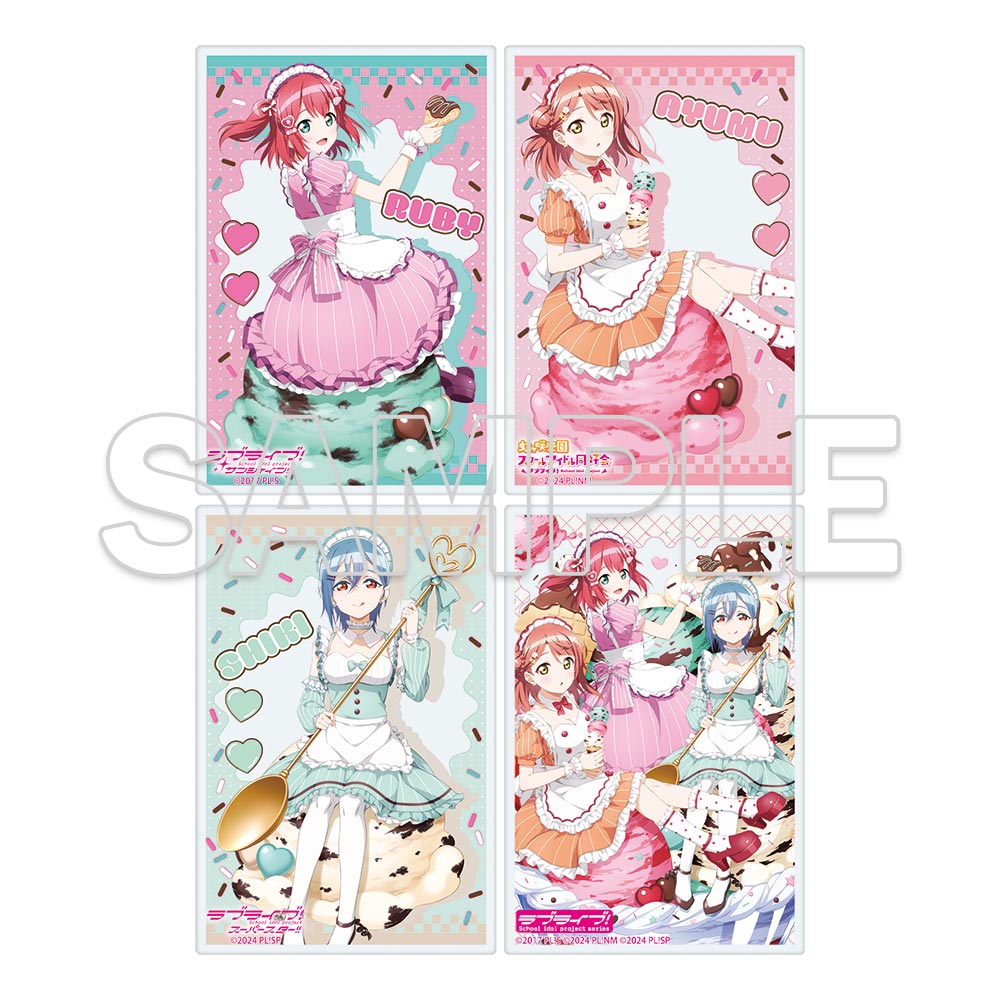 [※Blind](1BOX=3)(Goods -Art Board) Love Live! Series AiScReam Tradable Acrylic Card