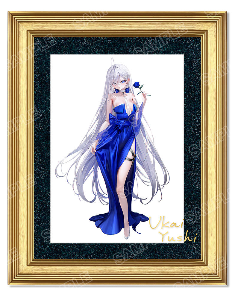 (Goods - Fine Graph) MF Bunko J Autumn School Festival 2025 B4-sized Chara Fine Graph with Replica Signature - Playing Death Games to Put Food on the Table - Yuki