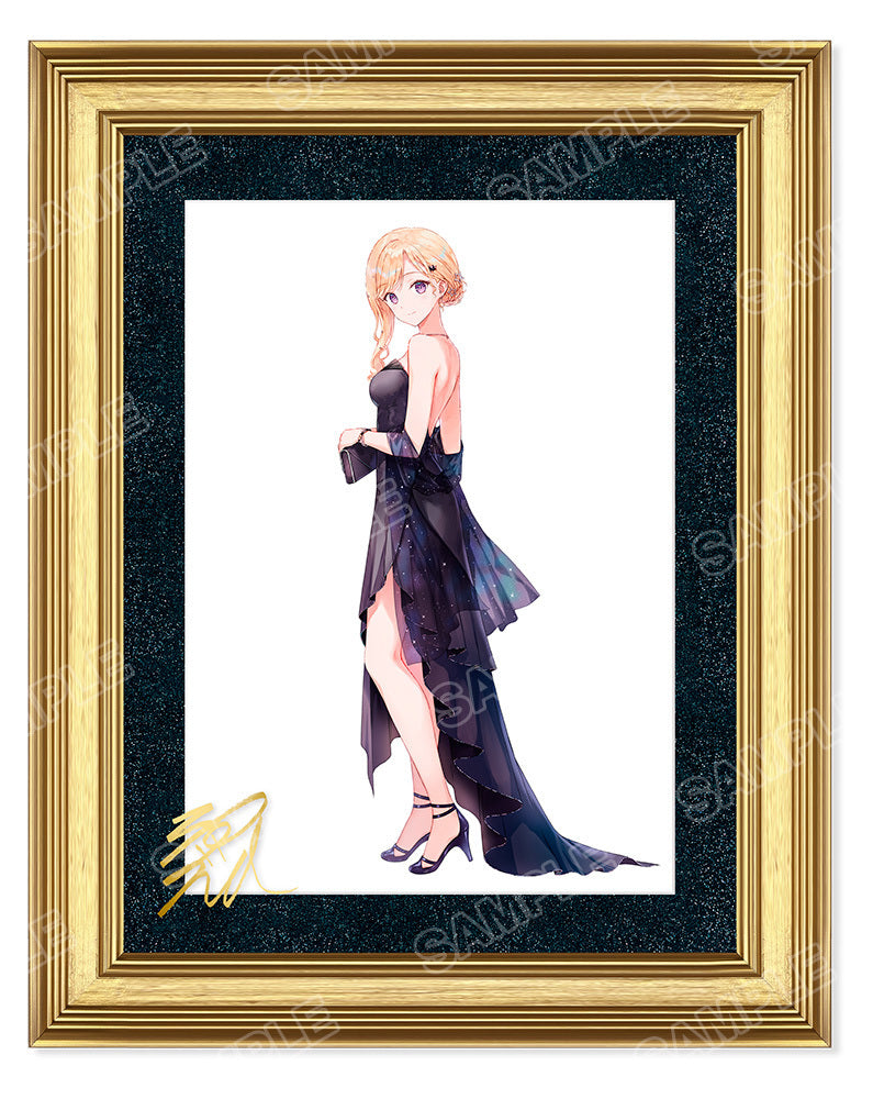 (Goods - Fine Graph) MF Bunko J Autumn School Festival 2025 B4-sized Chara Fine Graph with Replica Signature - Days with My Stepsister - Saki Ayase