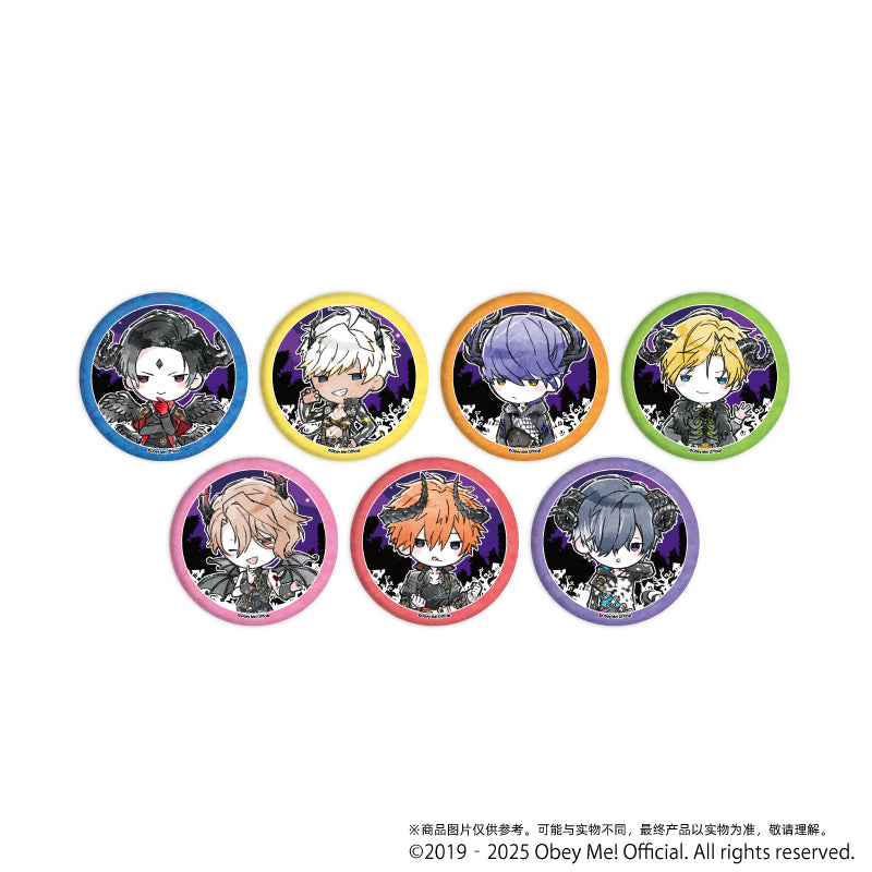 (1BOX=7)(Goods - Badge) Button Badge Obey Me! 03 / Complete BOX (7 Types Total)(GraffArt)