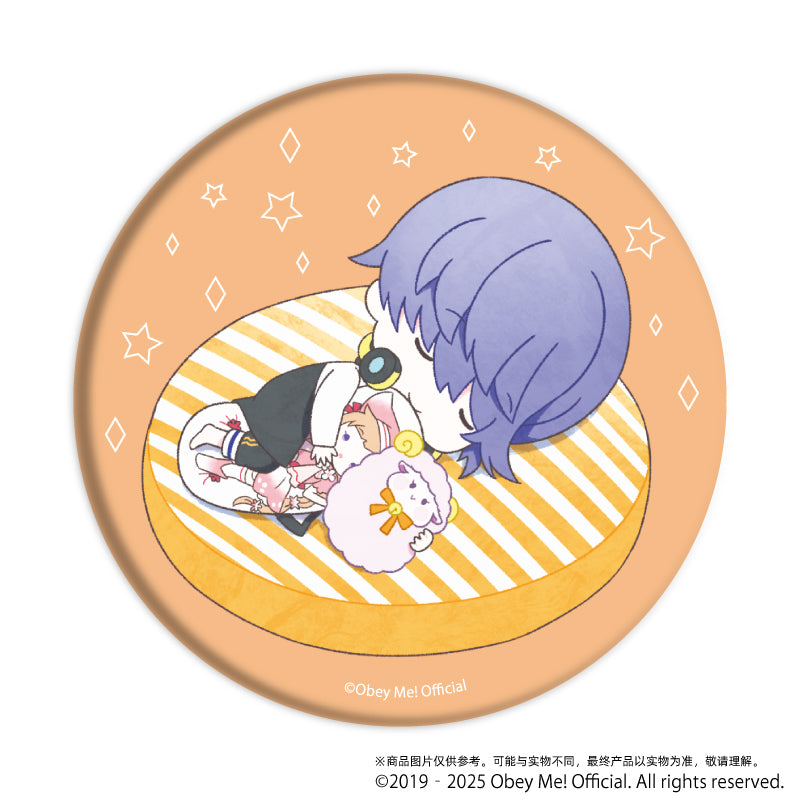 (1BOX=7)(Goods - Badge) Button Badge Obey Me! 04 (7 Types Total)(SuyaChara)