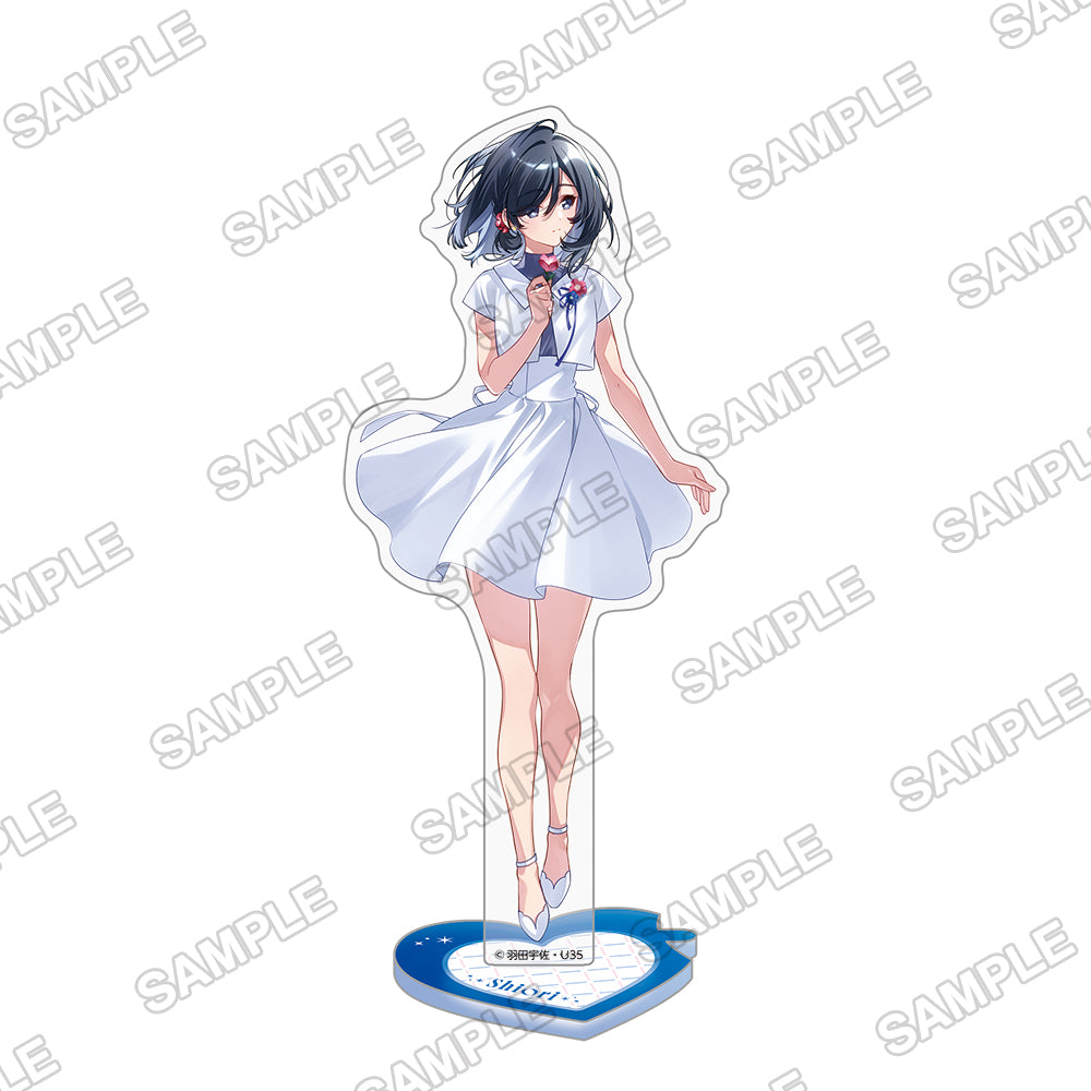 (Goods - Acrylic Stand) Buying a Classmate Once a Week: Their Secret Under One Roof Birthday Newly Drawn Acrylic Stand - Shiori Miyagi