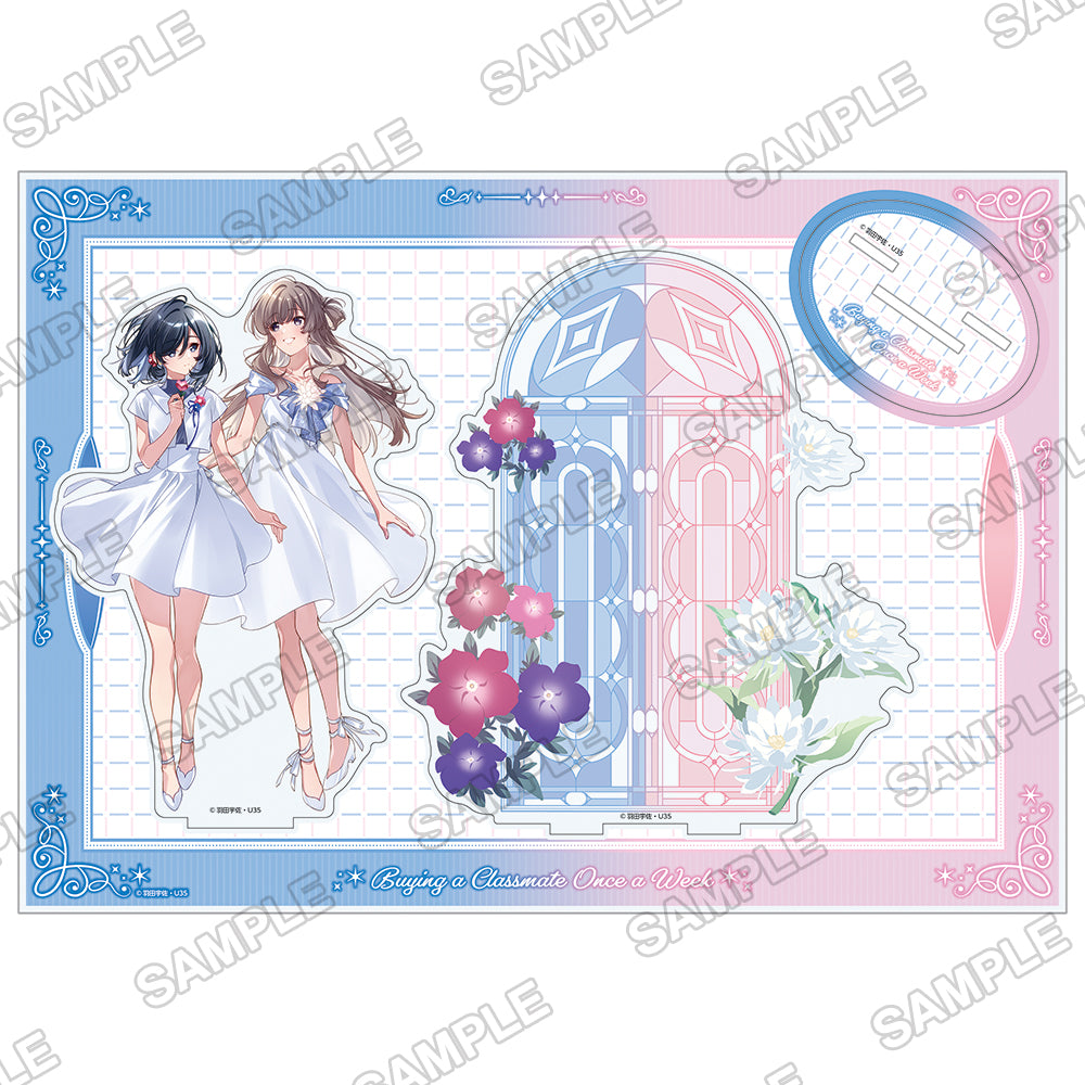 (Goods - Acrylic Stand) Buying a Classmate Once a Week: Their Secret Under One Roof Birthday Newly Drawn Acrylic Diorama