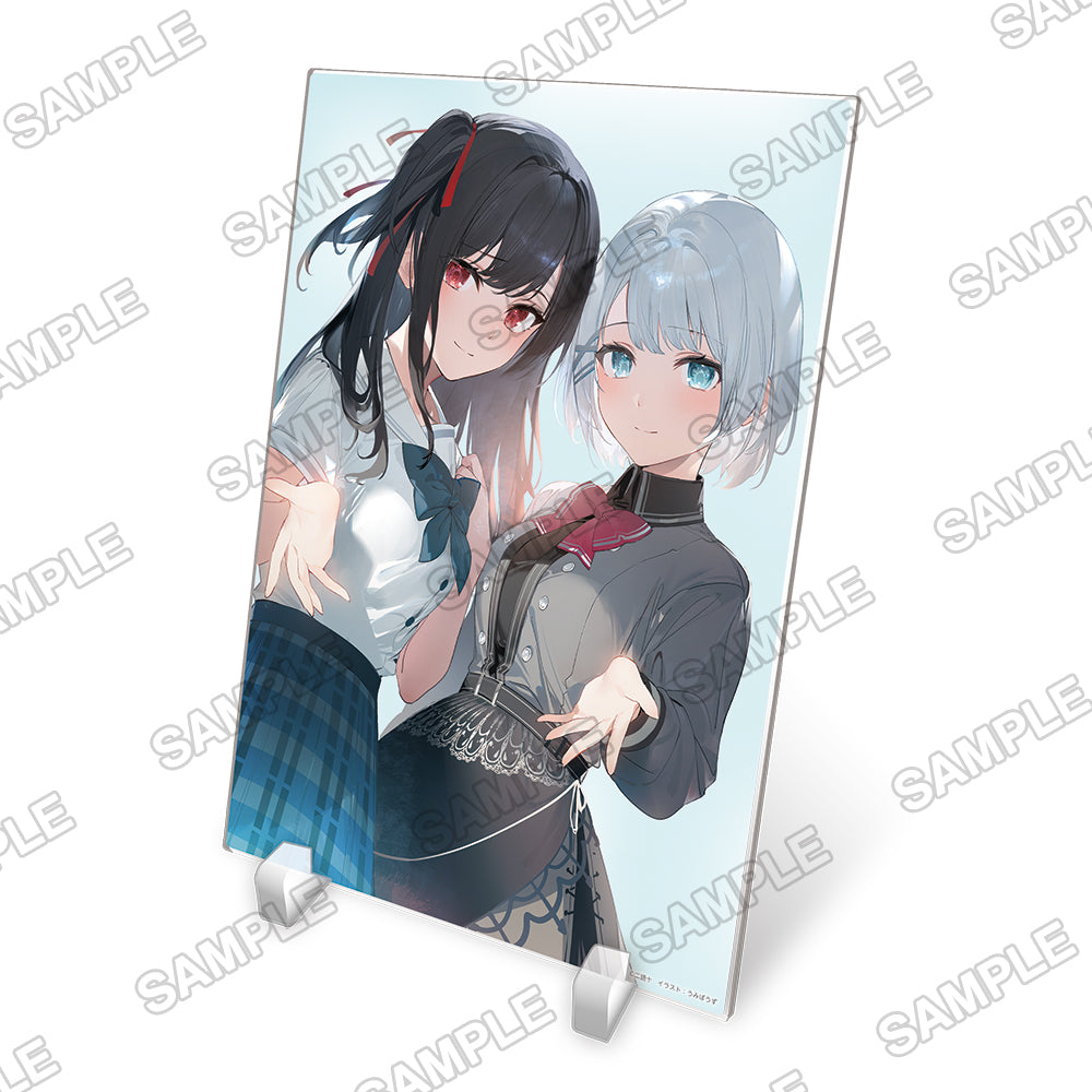 (Goods - Ornament) The Detective Is Already Dead A5-sized Acylic Plate Siesta & Natsunagi