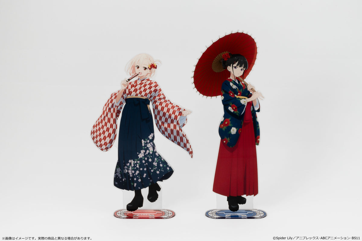 (Goods - Acrylic Stand) Lycoris Recoil TV Anime Series Big Acrylic Stand Japanese-Modern Style Ver. - Chisato Nishikigi